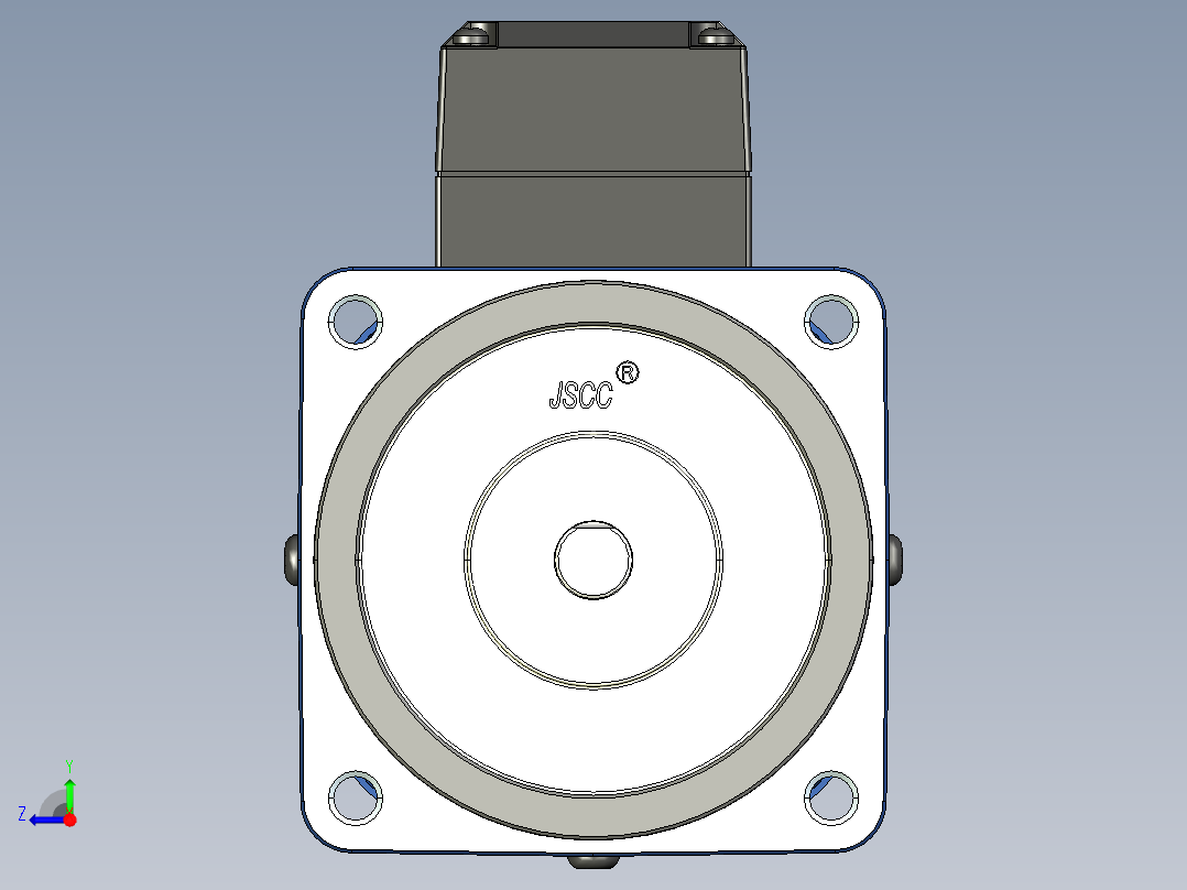 YT系列调速电机-120yt04右视图