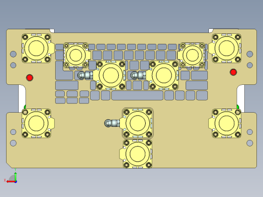 EDB41-C笔记本CNC工装夹具三维模型-CNC56合并验证治具-190213后视缩略图