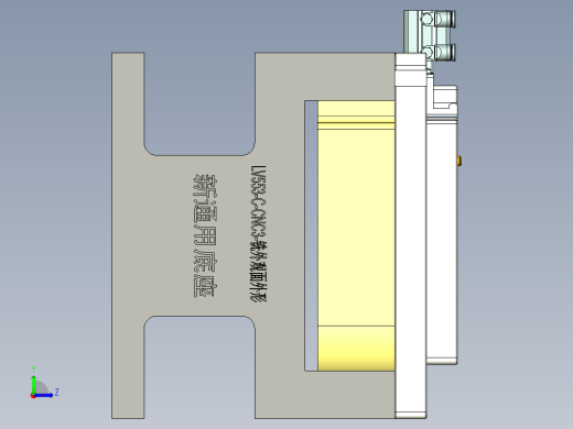 LV553-笔记本CNC工装夹具三维模型C-CNC3-20200323左视缩略图