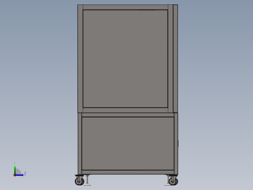 电控柜、绿油真空脱泡静置箱左视缩略图