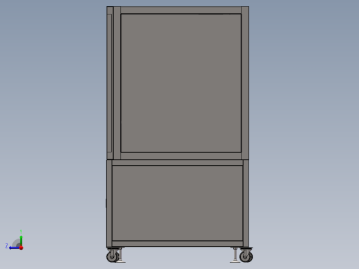电控柜、绿油真空脱泡静置箱右视缩略图