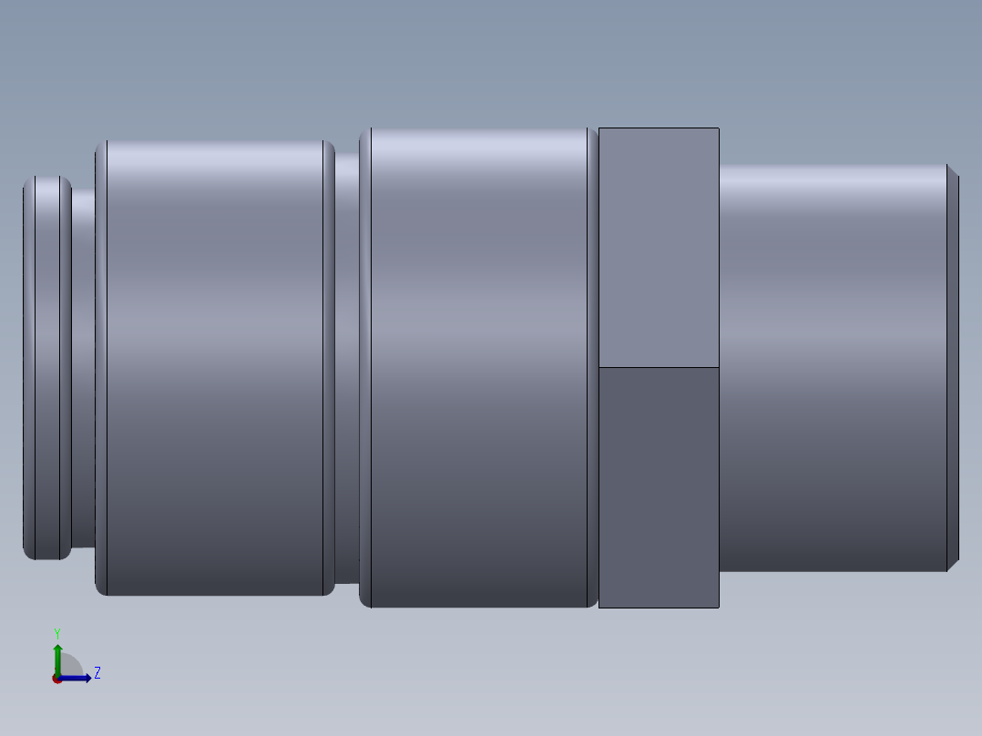 DDBZSB-高速旋转接头3-8左视图