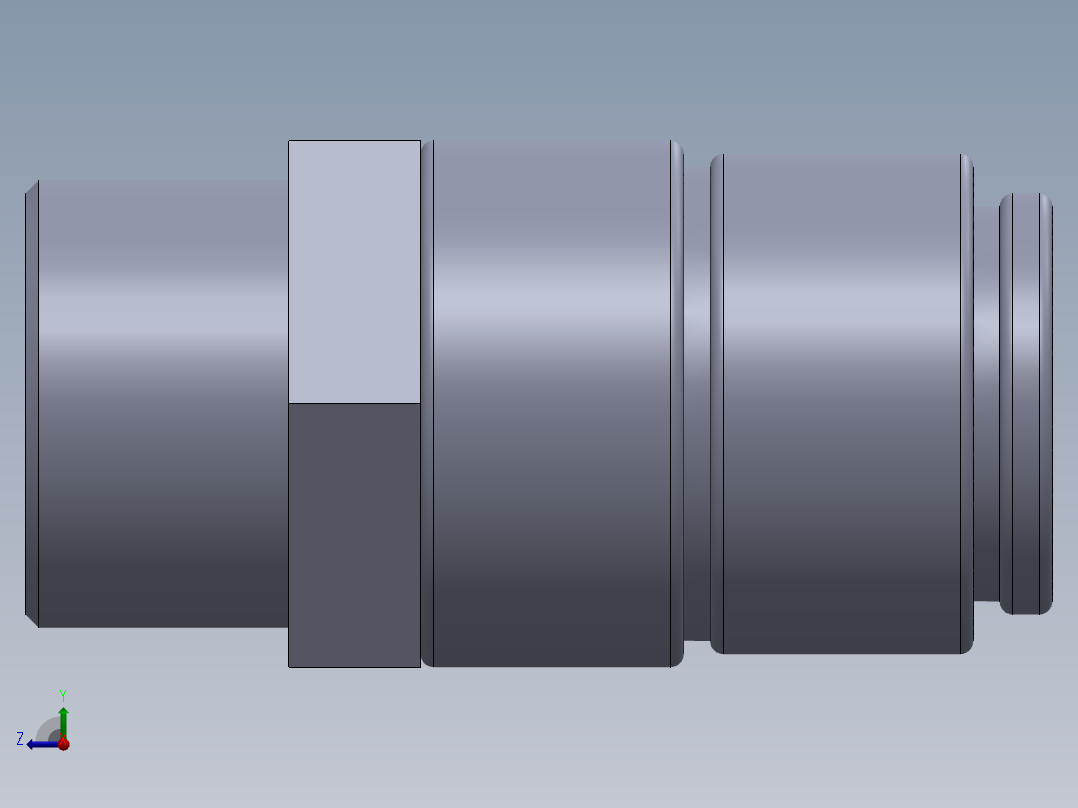 DDBZSB-高速旋转接头3-8右视图