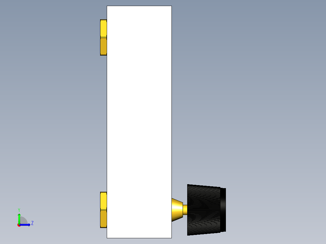 仪表、流量计(20)左视图