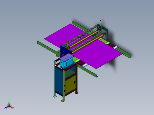 彩铝板辊涂产线的喷码系统
