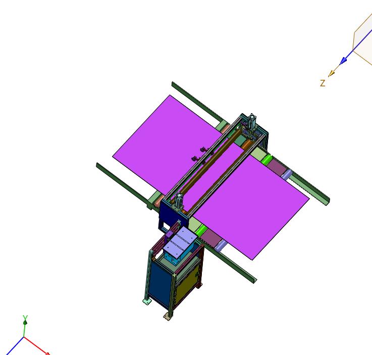 彩铝板辊涂产线的喷码系统