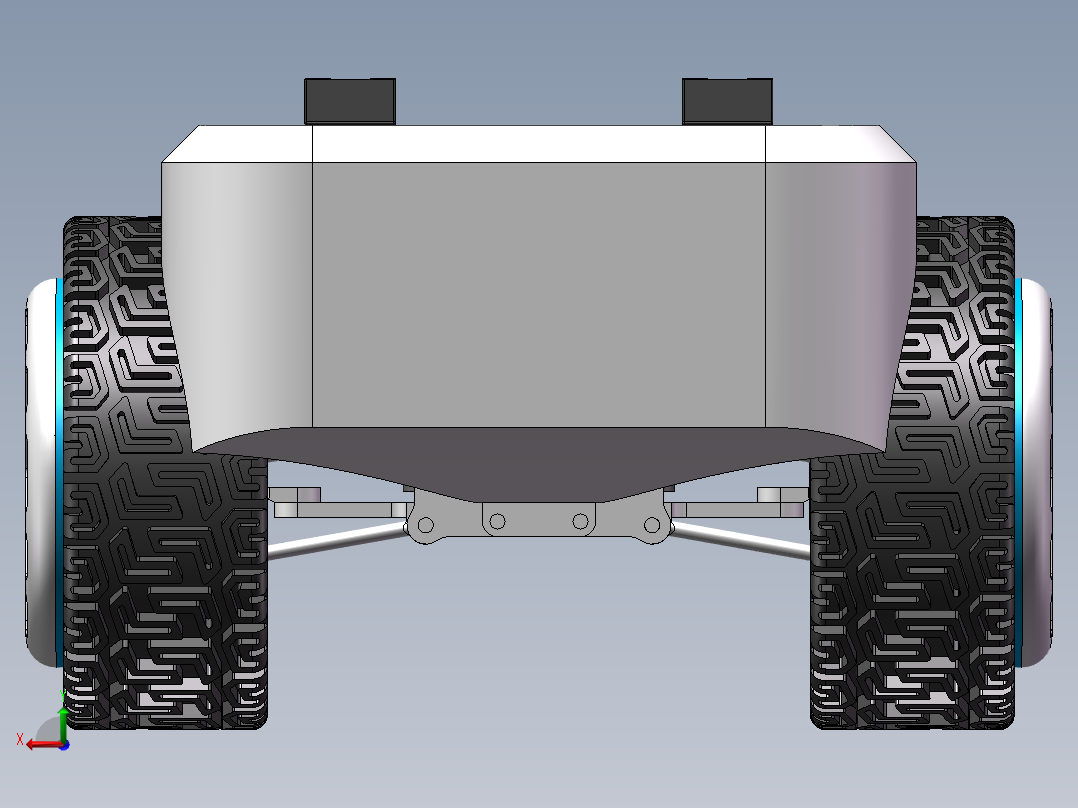 AGV小车、AGV(208)后视图