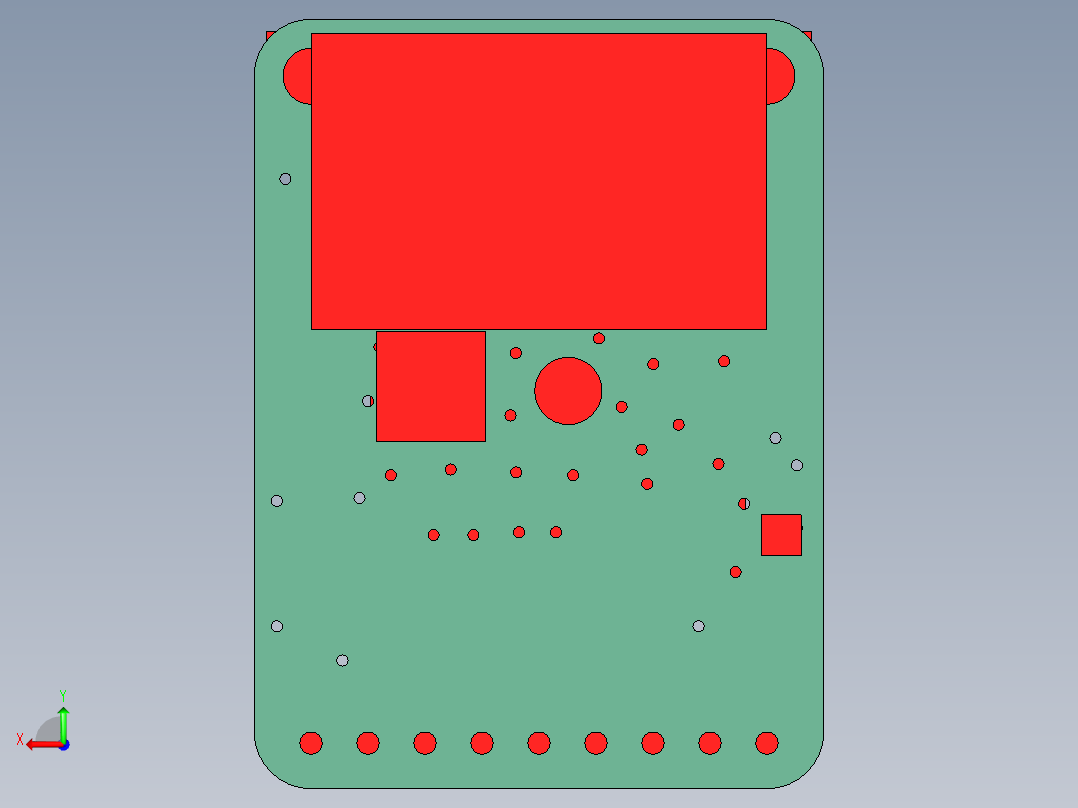 A2004938-Adafruit 终极 GPS 模块后视图
