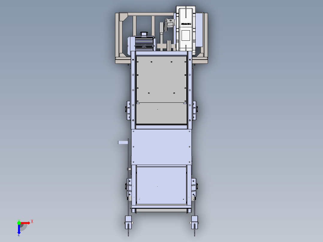 K2型往复式给料机--965062--170俯视图