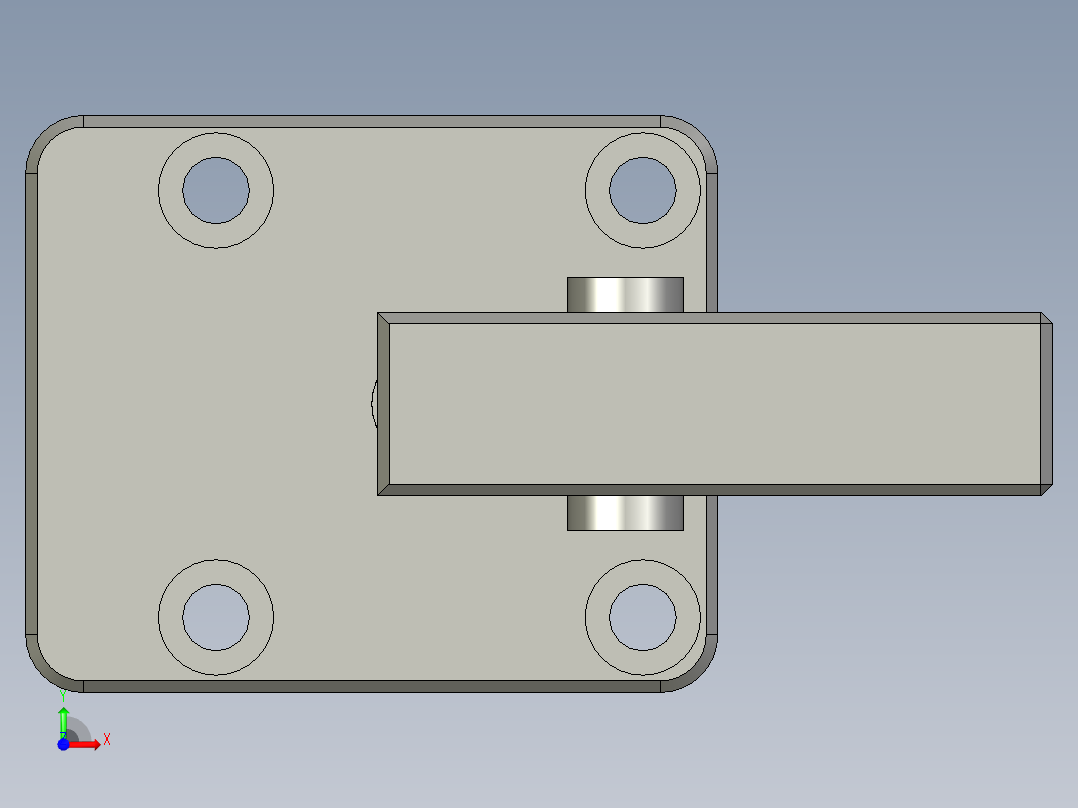 KGG-SG25锁紧气缸-002前视图