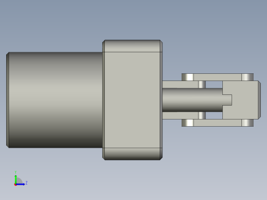 KGG-SG25锁紧气缸-002左视缩略图