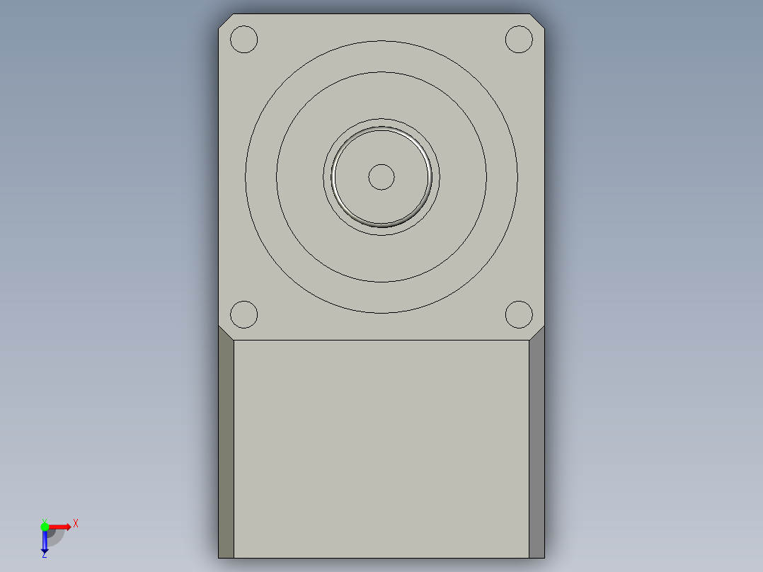 NPFR42-100-K-P2-伺服电机用-2-2俯视图