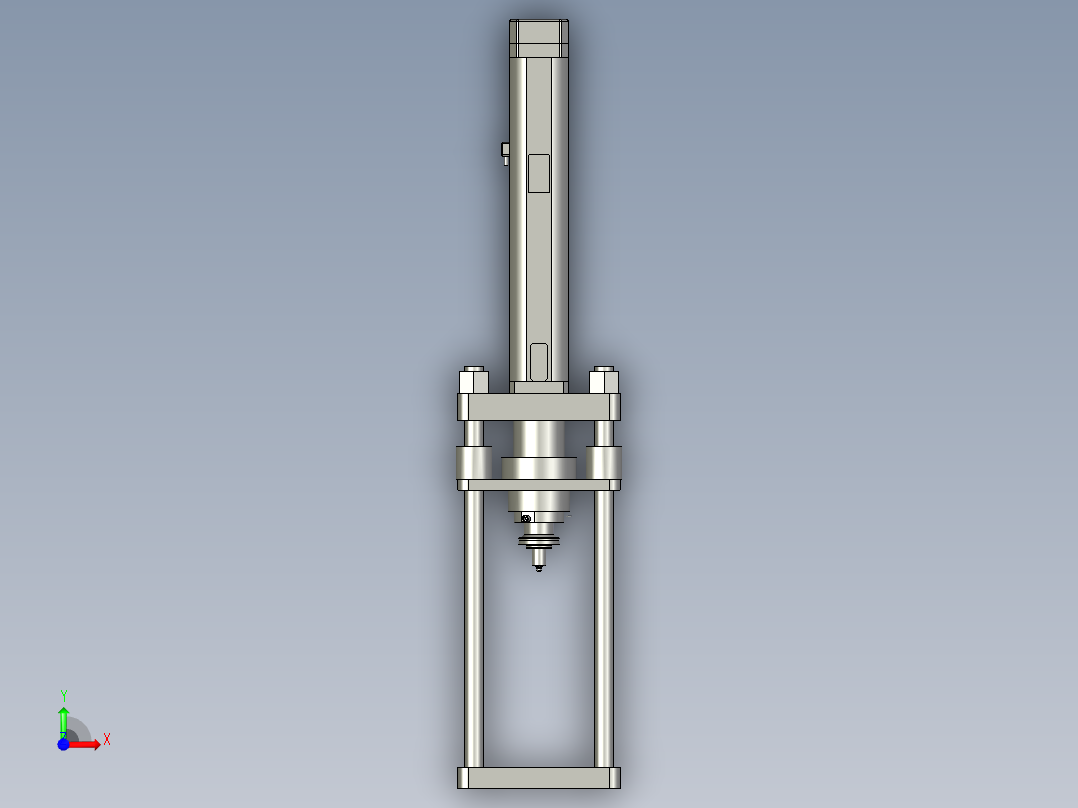 伺服压机构2前视图