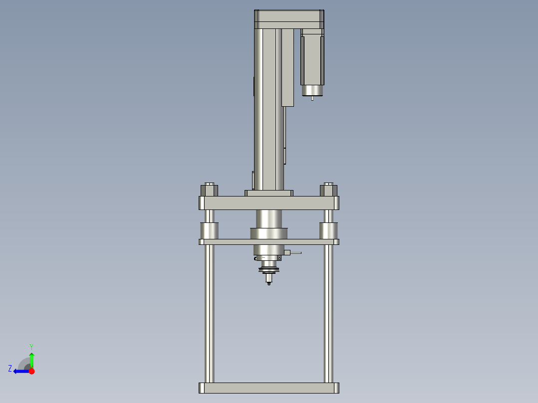 伺服压机构2右视图