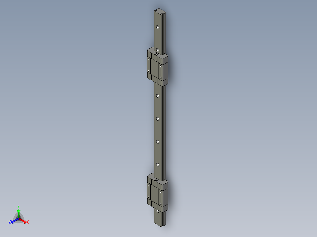 LRM15N370AAAH厚16MGN15系列正等轴测图