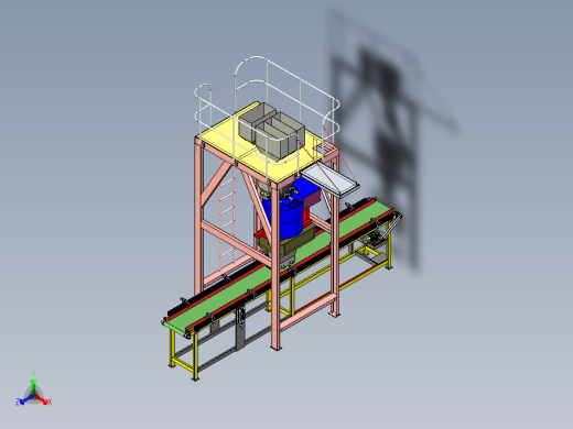 大型立式配料设备设计