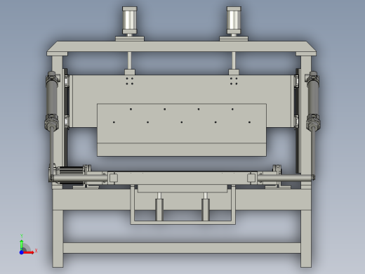 隧道压板折弯装置前视缩略图