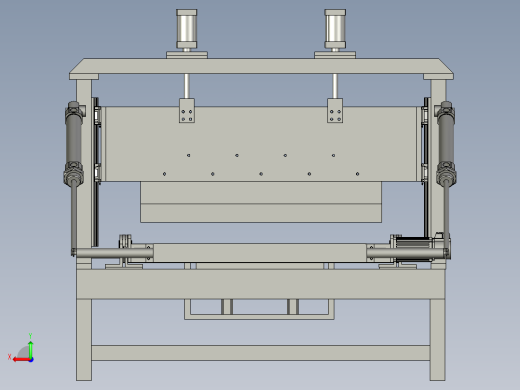 隧道压板折弯装置后视缩略图