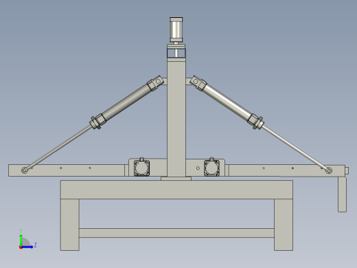 隧道压板折弯装置左视缩略图