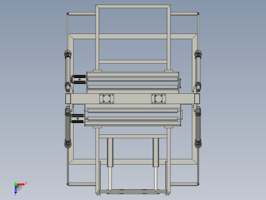 隧道压板折弯装置俯视缩略图