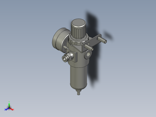 三坐标激光点焊机产线设计-油水分离器AFR2000-ZG747B-V1