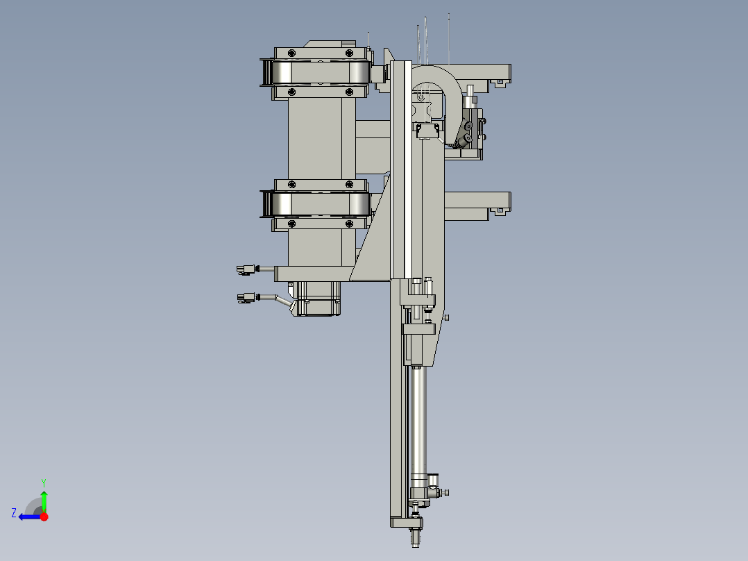 SAWH02-03200A0同步带搬运线右视图