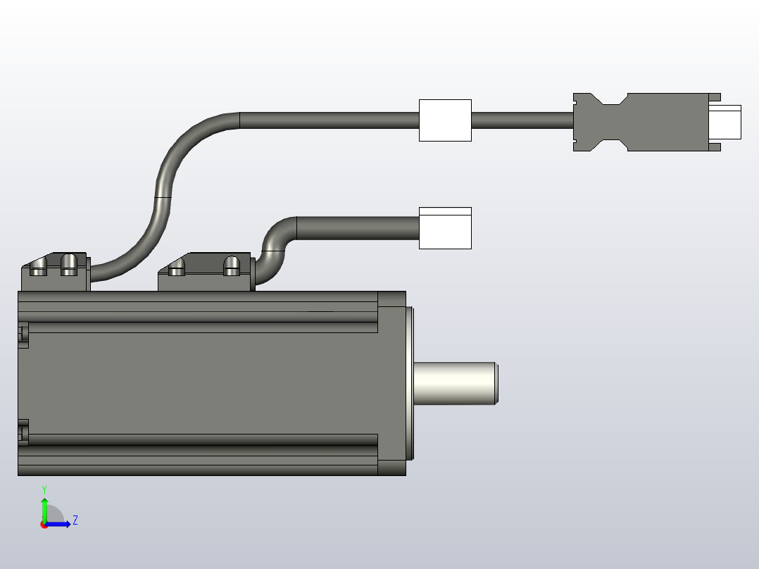 FESTO伺服马达EMMB-AS-60-02-S30SB---high左视图