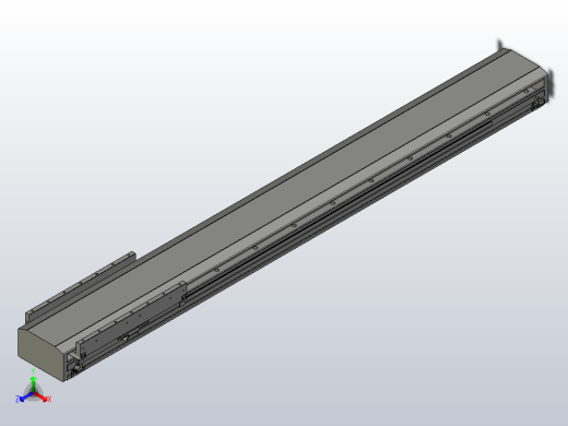 直驱直线电机轴TPA-LNP-140D-P13-L1080-C-1-3-C-10-N3(磁栅尺)正等轴测缩略图