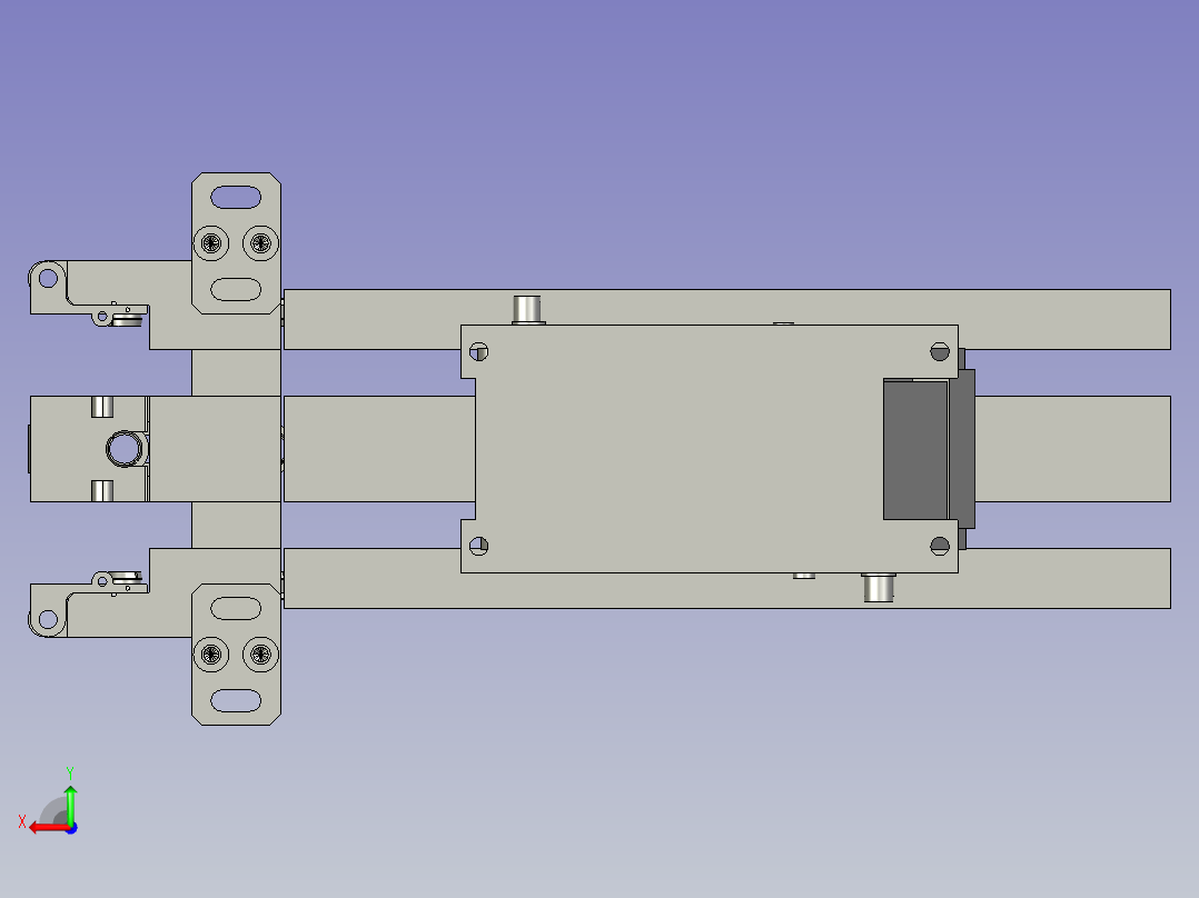 8帽盖分料固定组件后视图