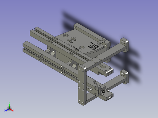 8帽盖分料固定组件正等轴测缩略图
