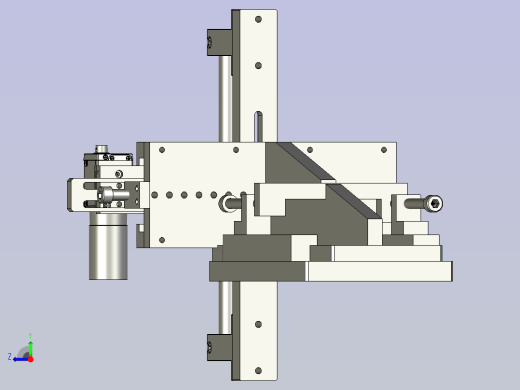 FJ-相机前后调整机构设计右视缩略图