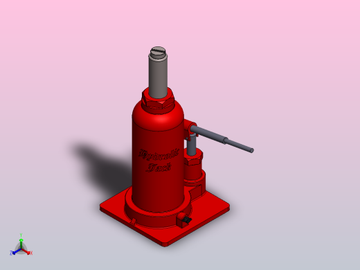 液压千斤顶_26正等轴测缩略图