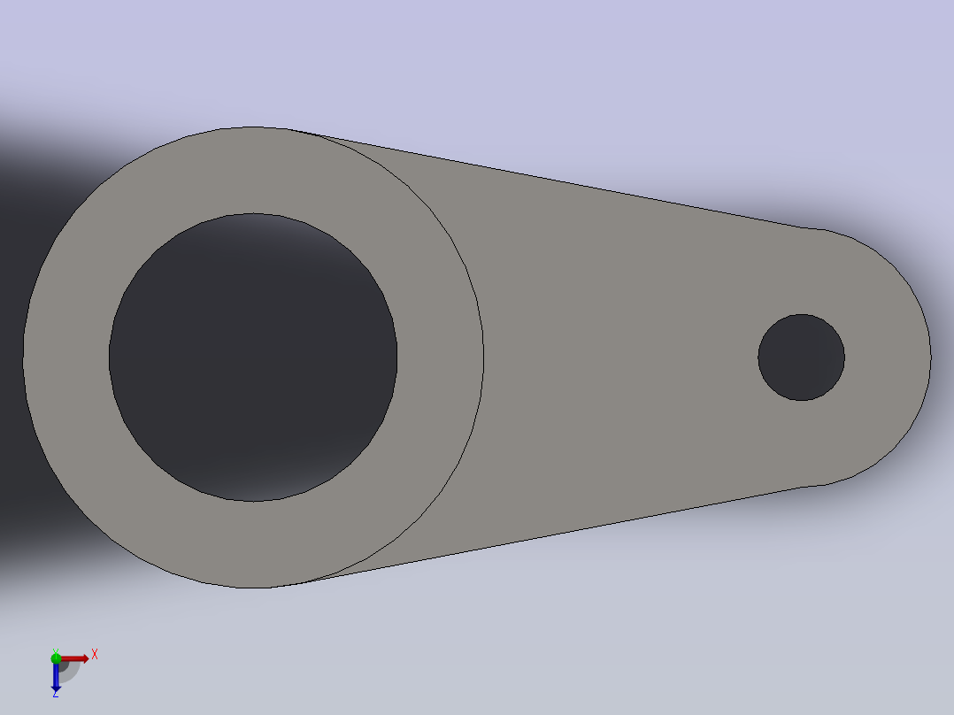 SOLIDWORKS基础：草图。俯视图