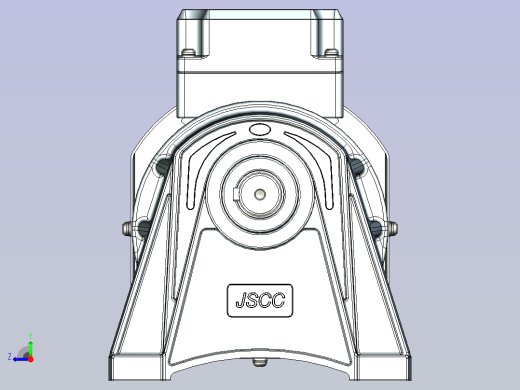 JSCC变频减速电机 f250h02-U右视缩略图
