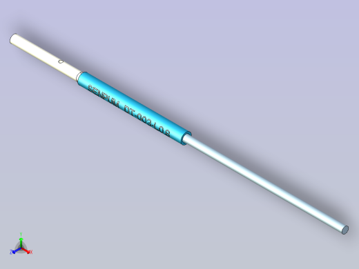 深浦接近传感器 dt-003 3d正等轴测缩略图