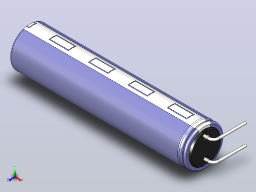 电解电容器集合2正等轴测缩略图