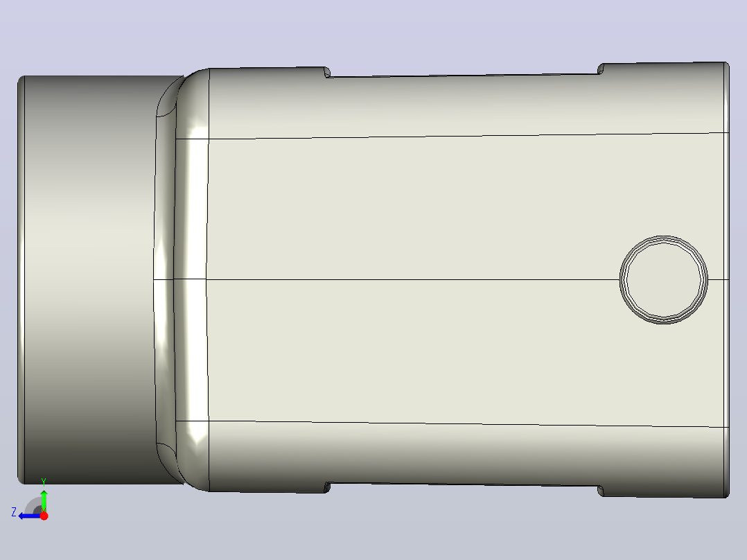 重载连接器ZKW34-24B-TE-2B-M32右视图