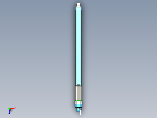 4000N电动推杆(ZJWSN-JF)[ZJWSN-JF-S450]俯视缩略图