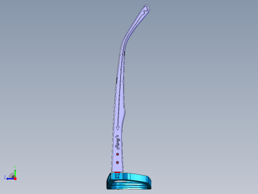 3D打印玻璃眼镜右视缩略图