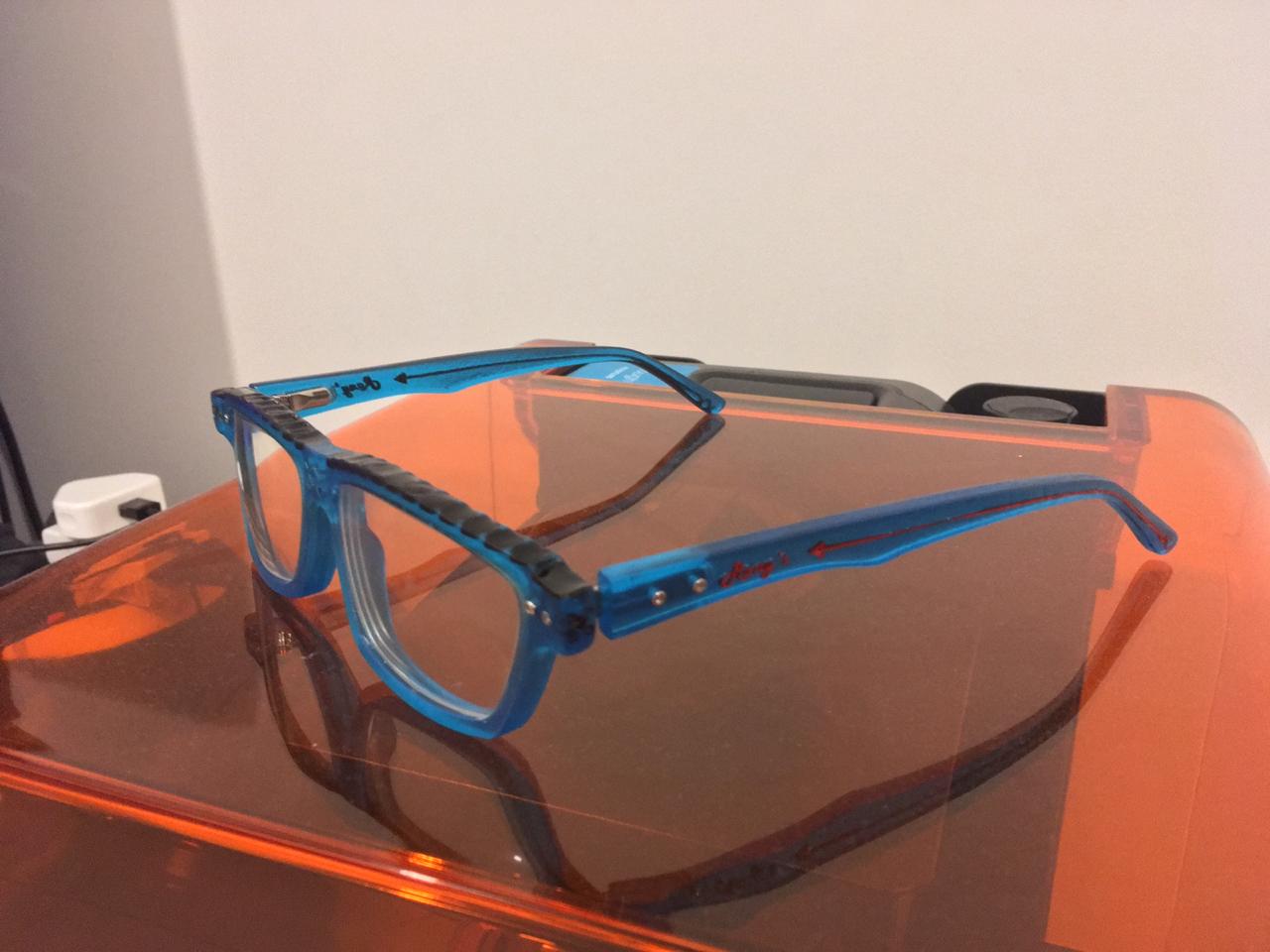 3D打印玻璃眼镜
