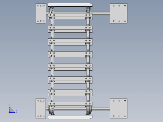 托盘升降机左视缩略图