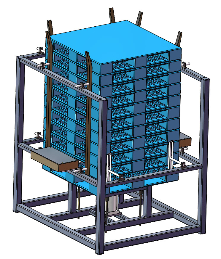 托盘库、托盘架、托盘整理架