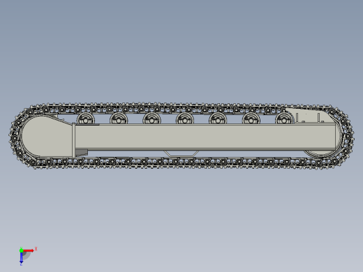 履带传动装置俯视缩略图
