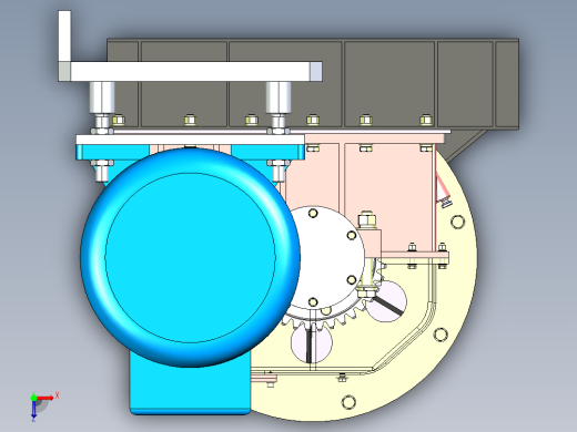 A03-起重卷扬机俯视缩略图