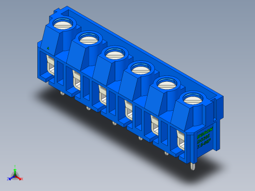 DEGSON DG365 系列 7.5mm 接线端子-DG365-7.5-06P-12-00AH