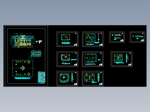 JX757-锥齿轮的注塑模具设计【一模四腔】