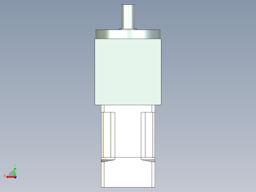 换向器PW110垂直输出 PLX90-L2 19-70-90-M6.stp后视缩略图