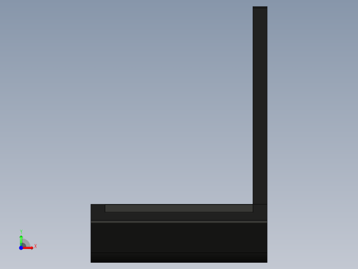 型材-BR 40X80 ANGLE BRACKET CAP KJN529008前视缩略图