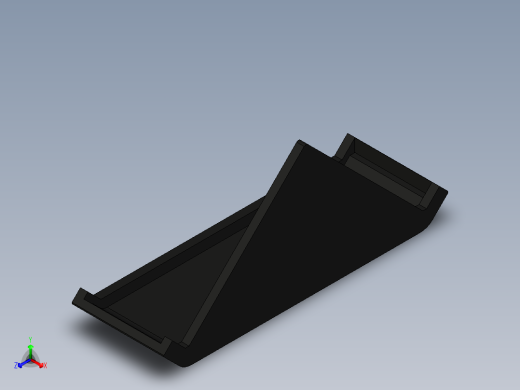 型材-BR 40X80 ANGLE BRACKET CAP KJN529008正等轴测缩略图