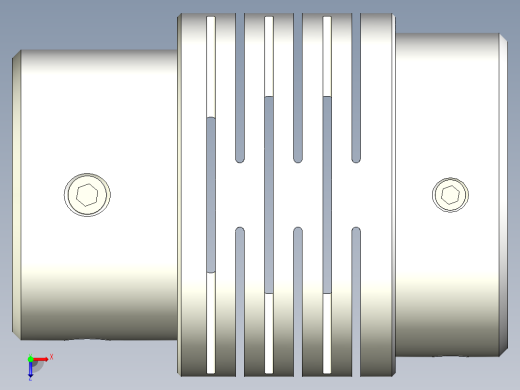 联轴器-Coupling_-_110-88_98-51x40-150_68-Yes俯视缩略图